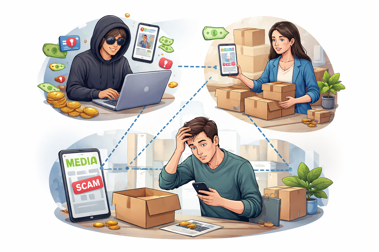 Waspada Penipuan Jual Beli di Facebook Marketplace