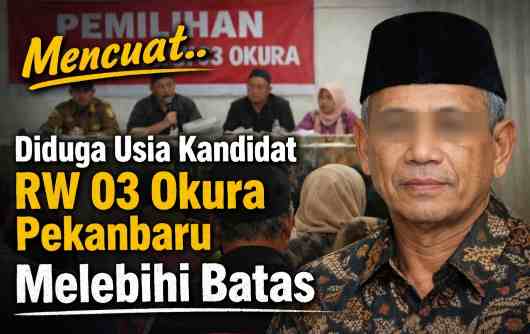 Diduga Langgar Perwako Pemilihan RW di Okura Pekanbaru, Warga Desak Panitia Bertindak Tegas