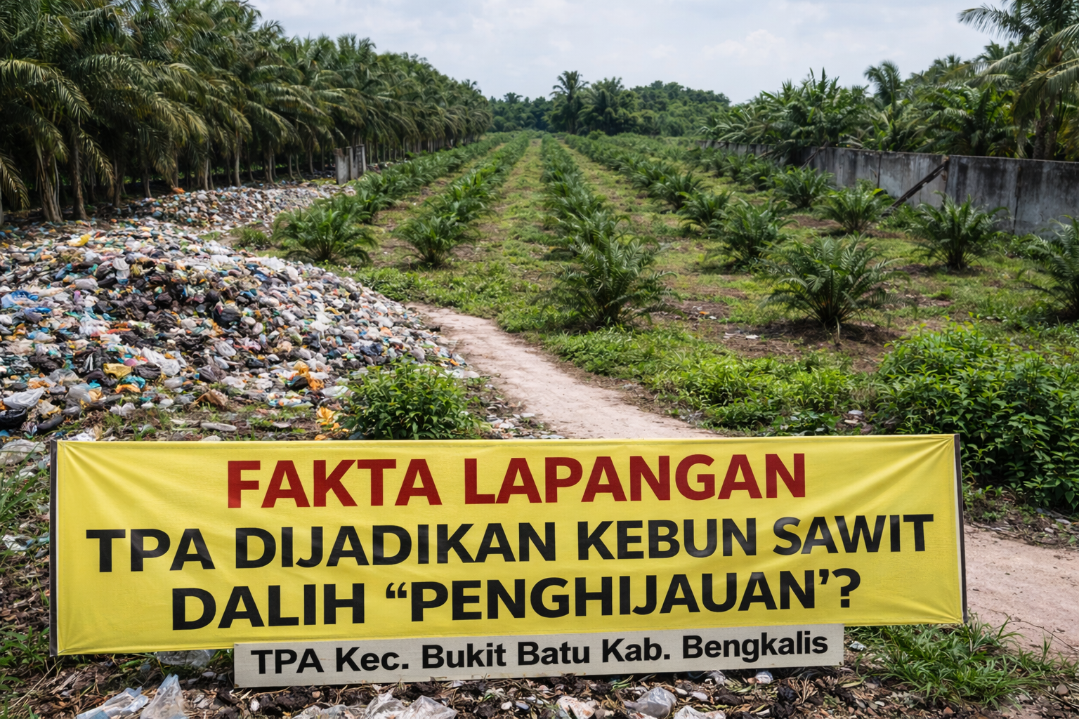 TPA Bukit Batu Disorot: Dugaan Alih Fungsi, Alat Berat Rusak, hingga Dalih Penghijauan Dipertanyakan