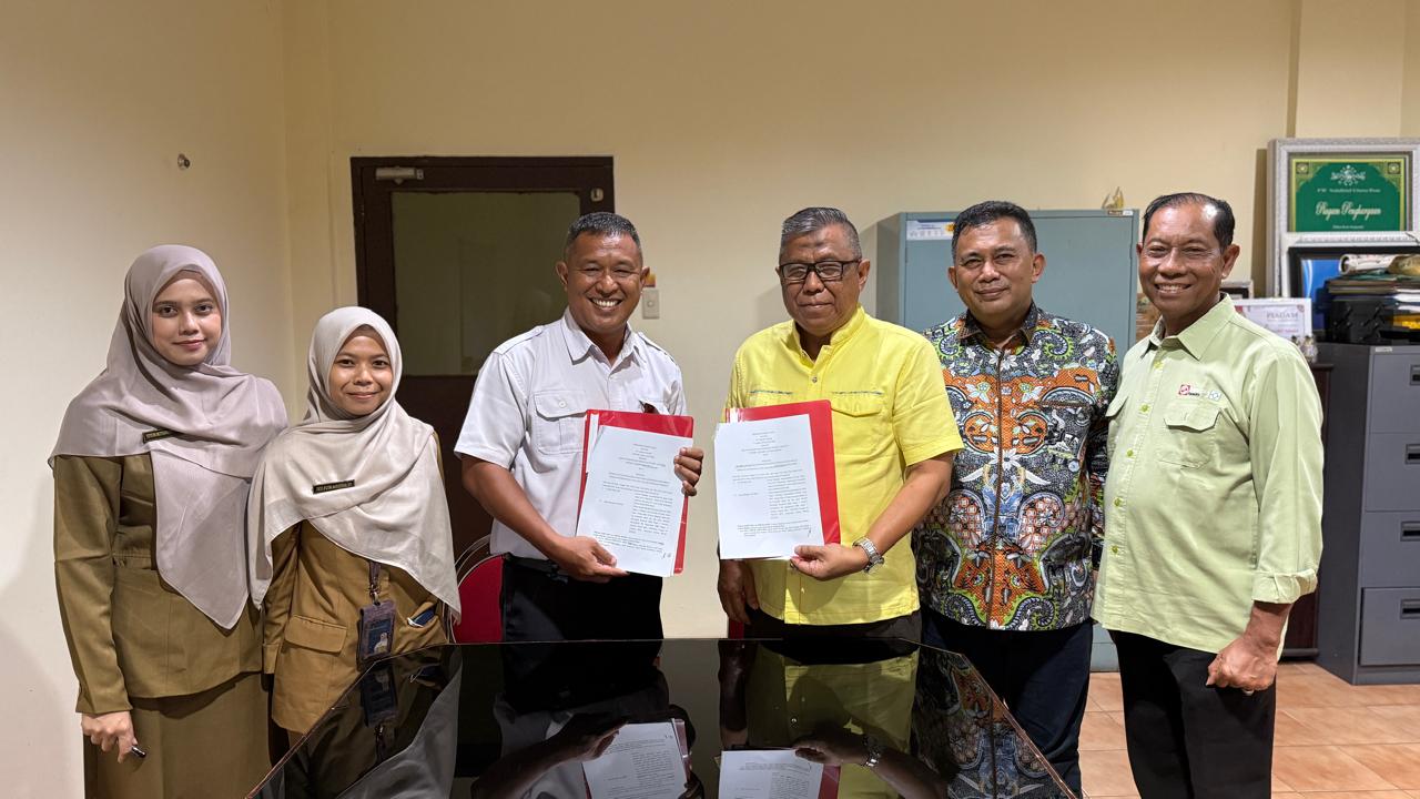 kolaborasi tingkatkan Kualitas minat dan bakat siswa, PT Arara Abadi dan SMKN 3 Mandau Jalin Kerjasama