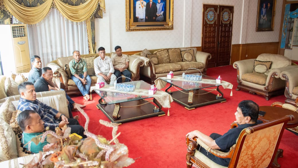 Perjuangkan Hak Plasma 20 Persen, Tokoh Masyarakat Sei Rokan Jaya Temui Achmad Anggota DPR RI