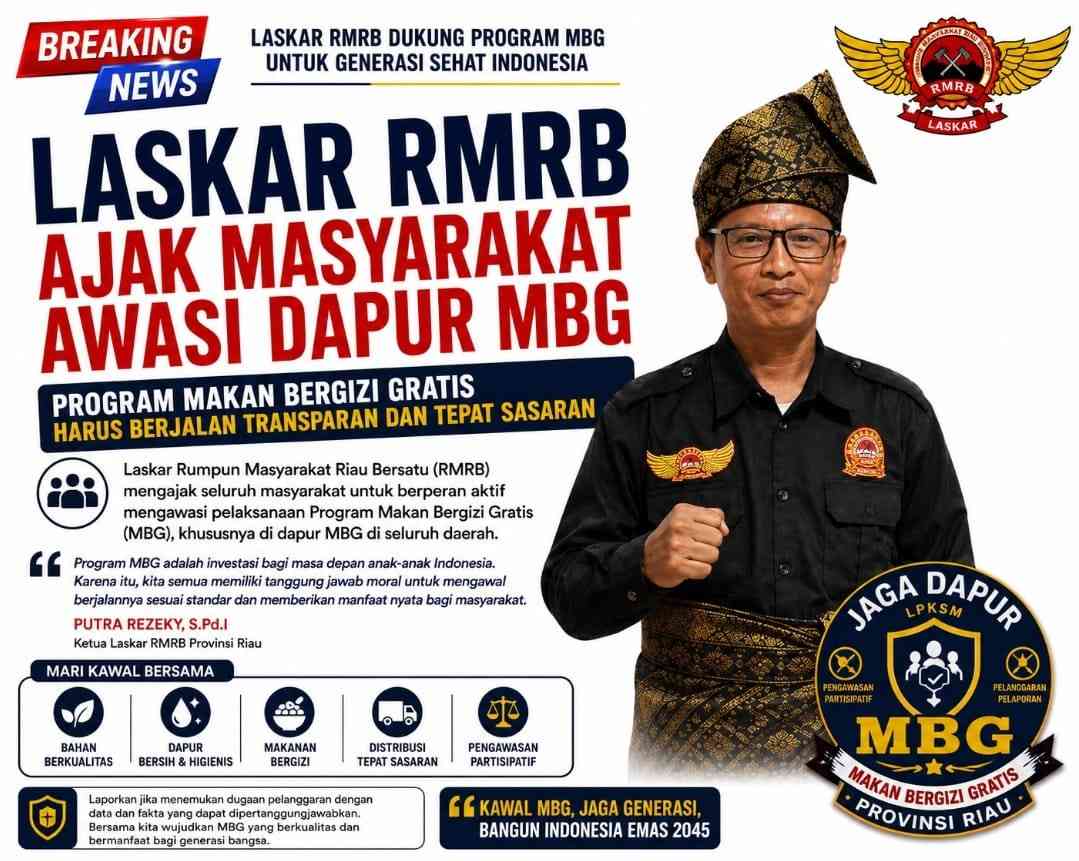 Laskar RMRB Bentuk Gerakan "JAGA DAPUR MBG", Ajak Masyarakat Kawal Program Makan Bergizi Gratis
