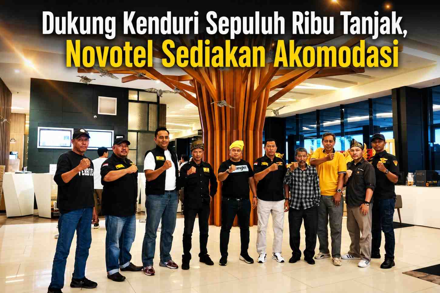 Dukung Kenduri Sepuluh Ribu Tanjak, Novotel Sediakan Akomodasi
