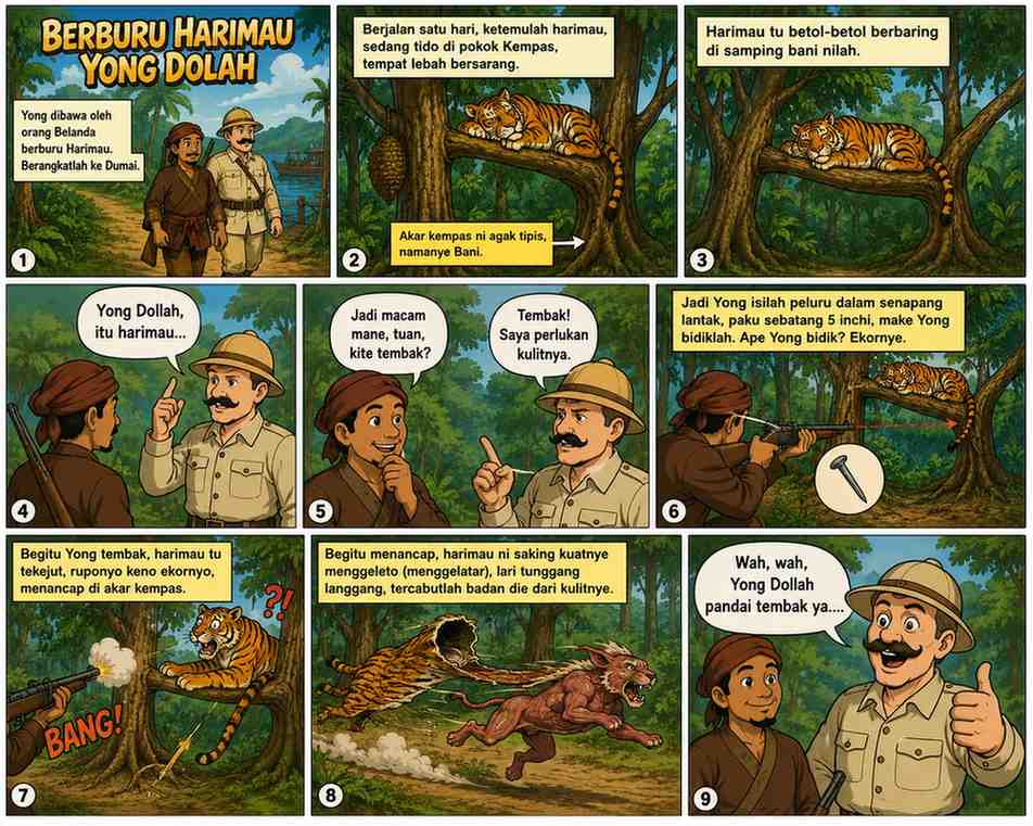 Berburu Harimau