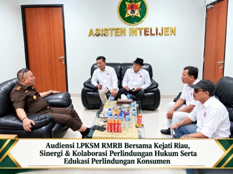 Audiensi LPKSM RMRB dengan Kejati Riau Perkuat Sinergi Perlindungan Konsumen