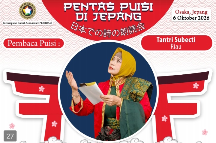Wisata puisi Peruas di Jepang Persahabatan, perkuat jalinan seni dan budaya antar bangsa