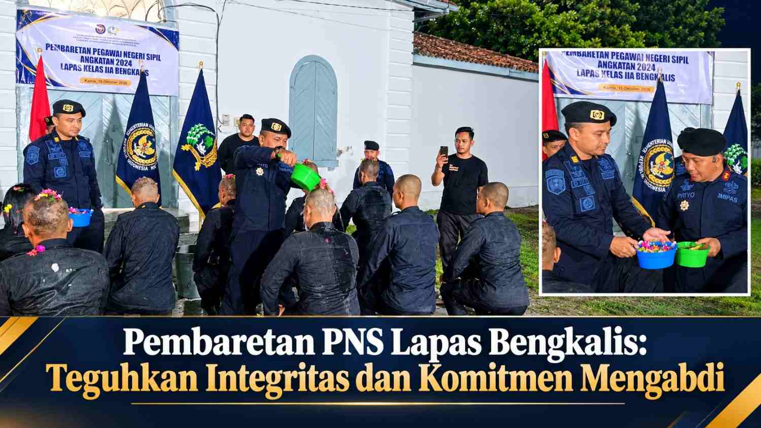 Pembaretan PNS Lapas Bengkalis: Teguhkan Integritas dan Komitmen Mengabdi